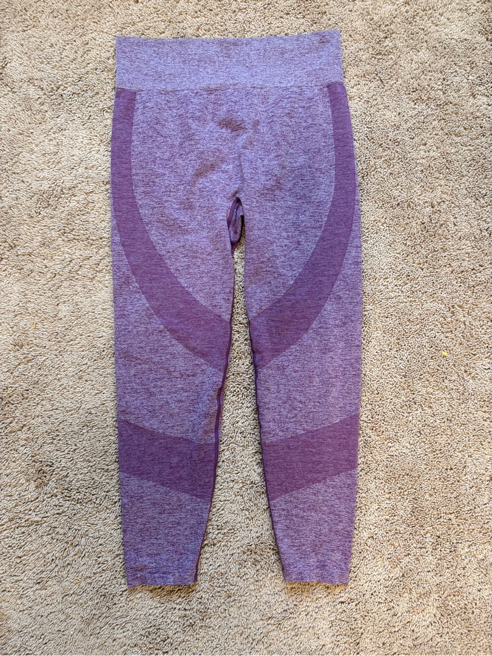 PINK Victoria's Secret Purple Seamless High-Waist Leggings